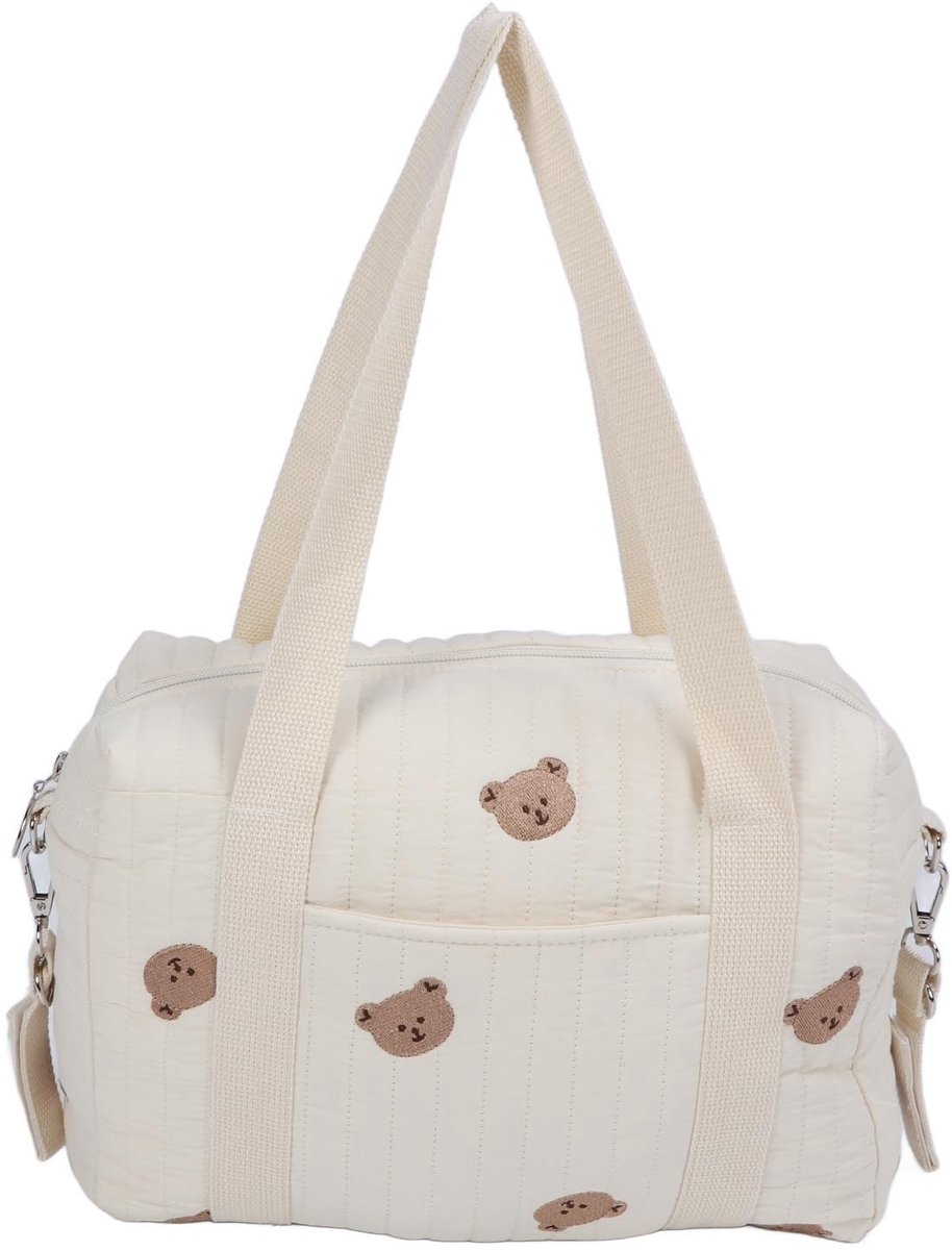 Dailygoods- Kinderwagentas Multifunctioneel - Luiertas - Opbergtas - Zachte Hoes - Ritszakken - Cartoonpatroon