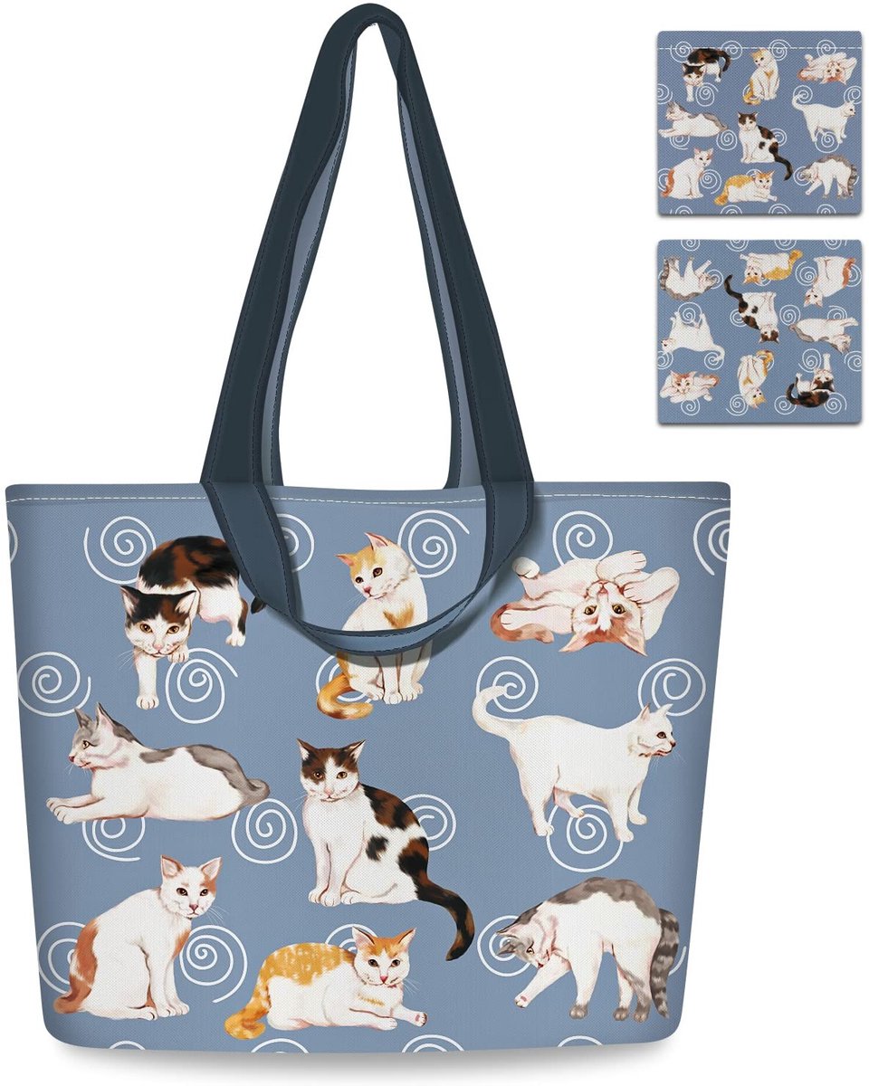 Dailygoods- Boodschappentas Opvouwbaar - Herbruikbare Draagtassen - Lichtgewicht Polyester - Stevige Boodschappentassen - Milieuvriendelijk - Wasbaar