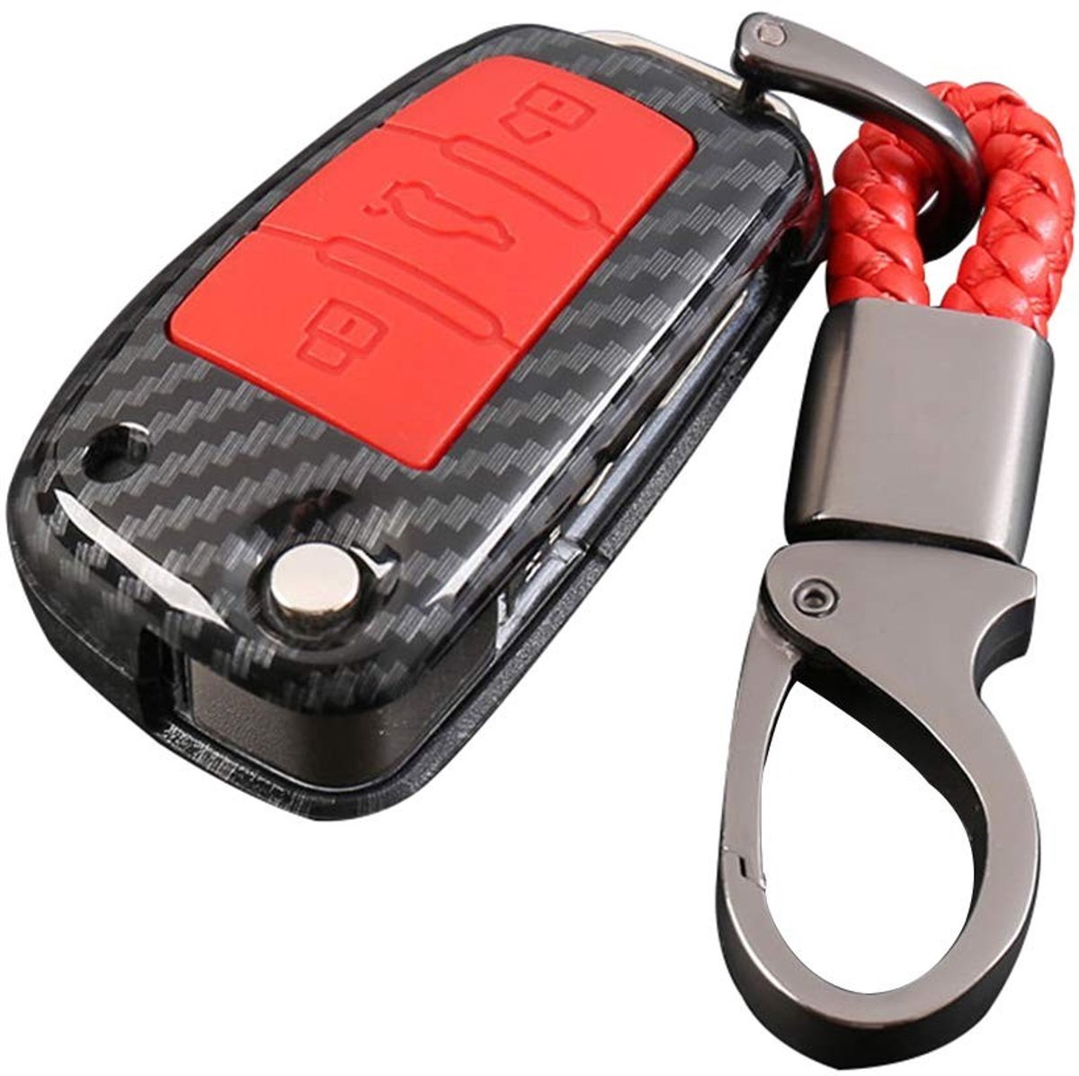 Dailygoods - Siliconen Autosleutel Cover voor Audi Modellen