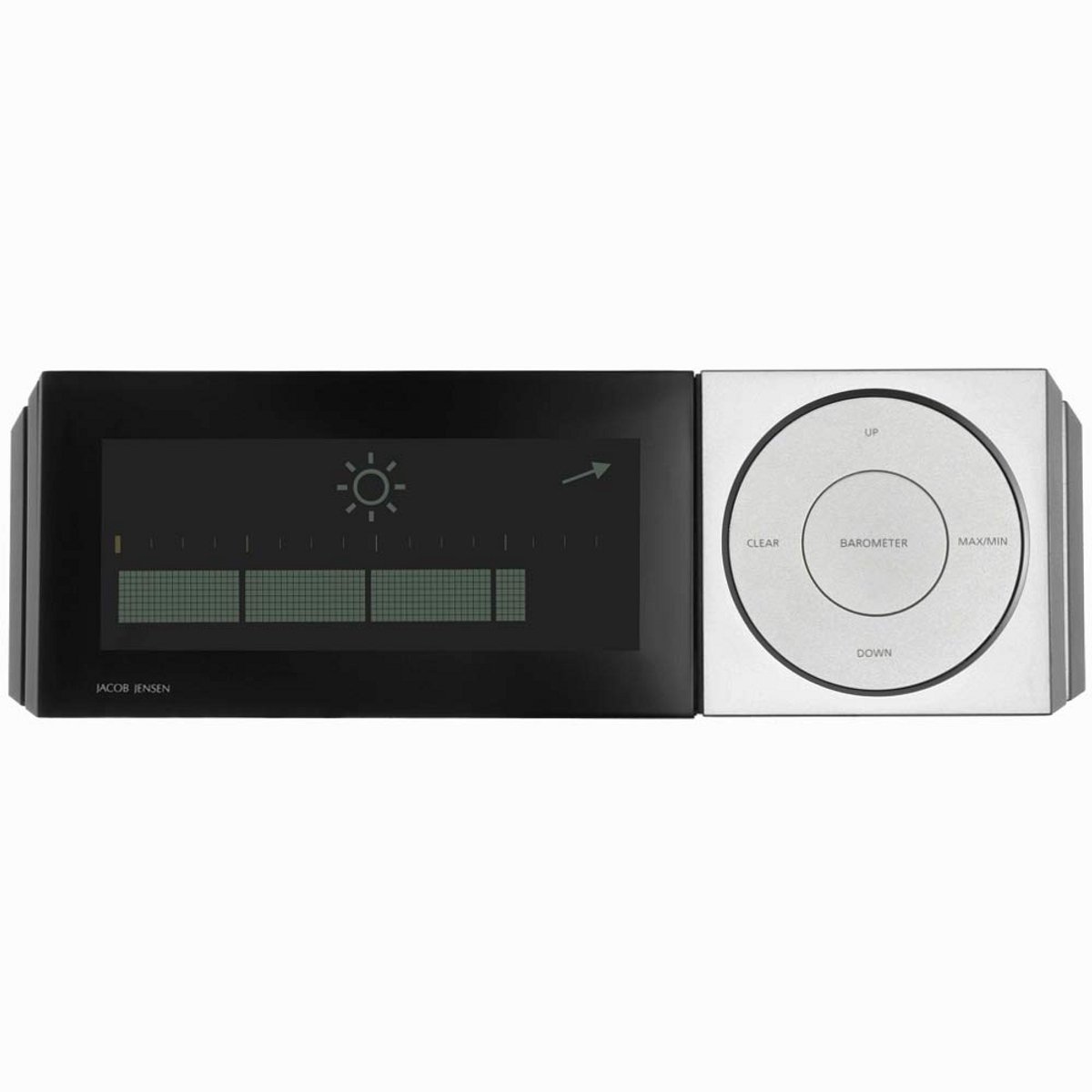 Barometer Weerstation - Luchtdruk meter - Weer voorspellen - Overzichtelijk LCD - 205 cm - Zwart