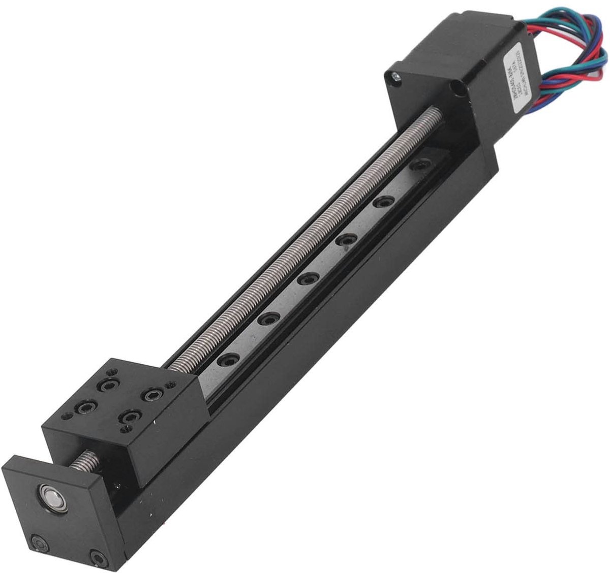 Dailygoods- Lineaire Actuator Mini - Geleiderail 200 mm - DIY CNC-freesmachine - Legering - Positienauwkeurigheid ±0,1 mm - Snelheid 0-120 mm/s