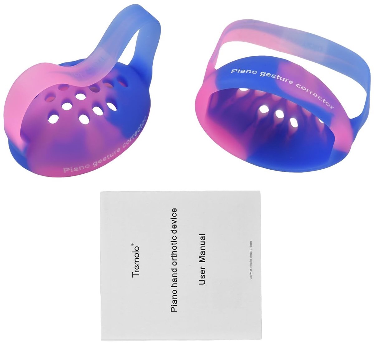 Dailygoods- Vingertrainer Ergonomisch Ontwerp - Handtrainer - Grip Trainer - Ademend - Draagbaar - Veilig Siliconenmateriaal - Handcorrector