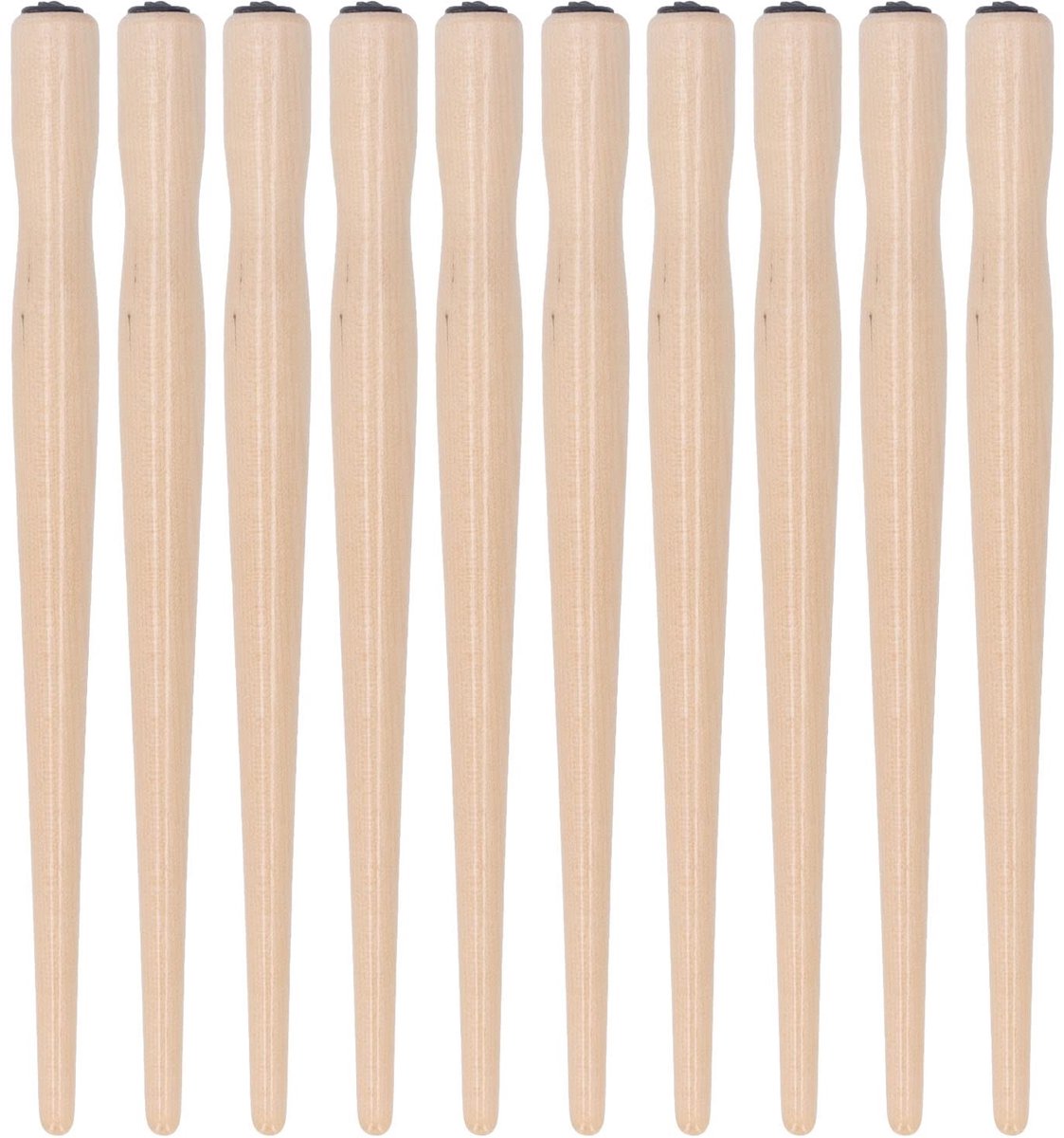 Dailygoods- Kalligrafie Dip Pen Set 10-Delig - Houten Penhouder - Penpunten voor Kunst - Schilderen - Engelse Kalligrafie - Duurzaam - Kalligrafiepen