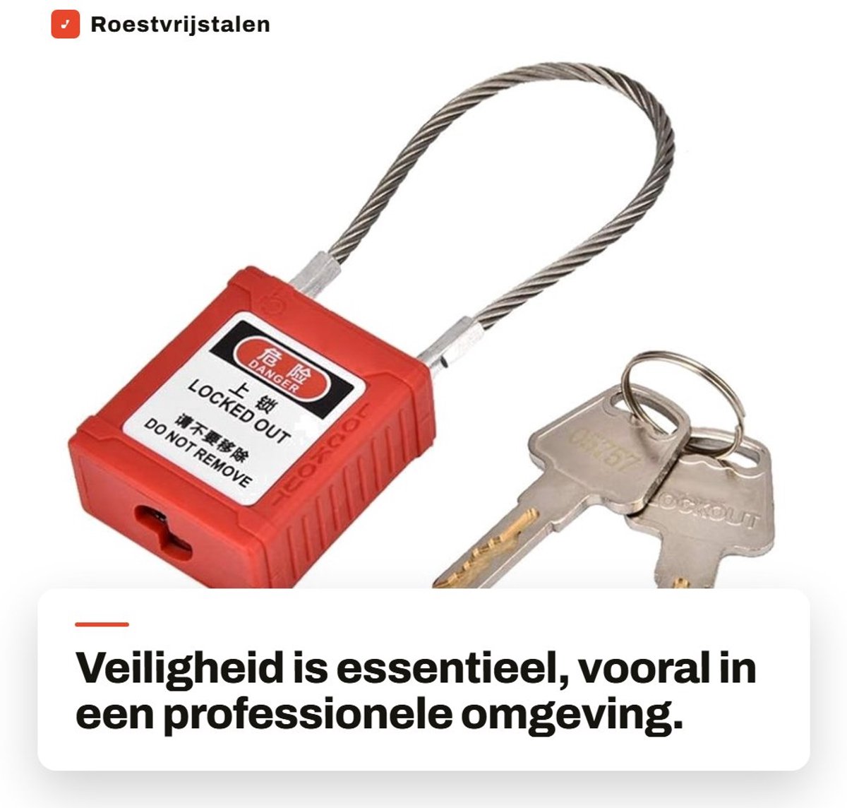 Dailygoods- Lockout Hangslot Hoogwaardige Rvs - Hangslot Cijferslot - Hangslot Buiten - Hangsloten - Hangslot Fiets - Schokbestendig