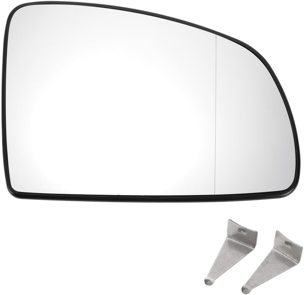 Dailygoods - Achteruitkijkspiegel - Vervangend glas - Asferisch - Wit - Voor Opel en Vauxhall - Geschikt voor Meriva A 2003-2010