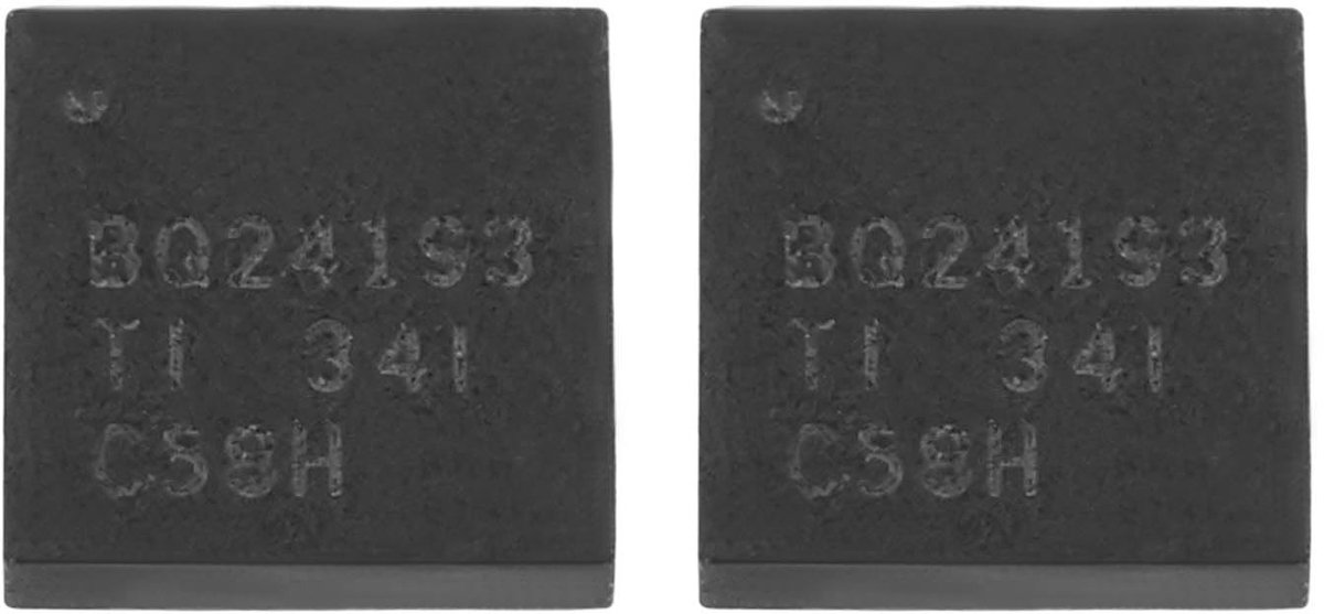 Dailygoods - Controle IC Chip - Batterij Opladen Management - Zwart - 2x IC-chip - Geschikt voor Nintendo Switch console - Betrouwbare laadoplossing