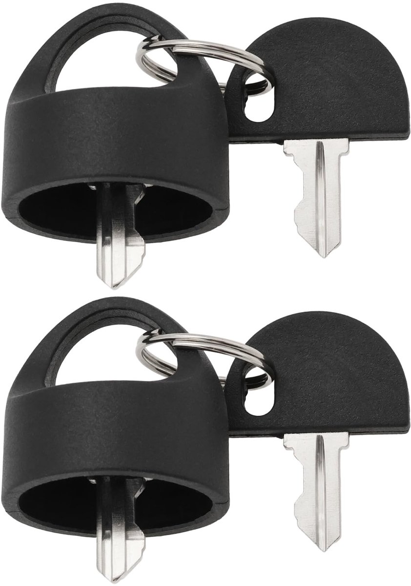 Dailygoods - Set van 2 vervangende sleutels voor Pride Mobility Scooter K2801M K2305M - Duurzaam en Handig