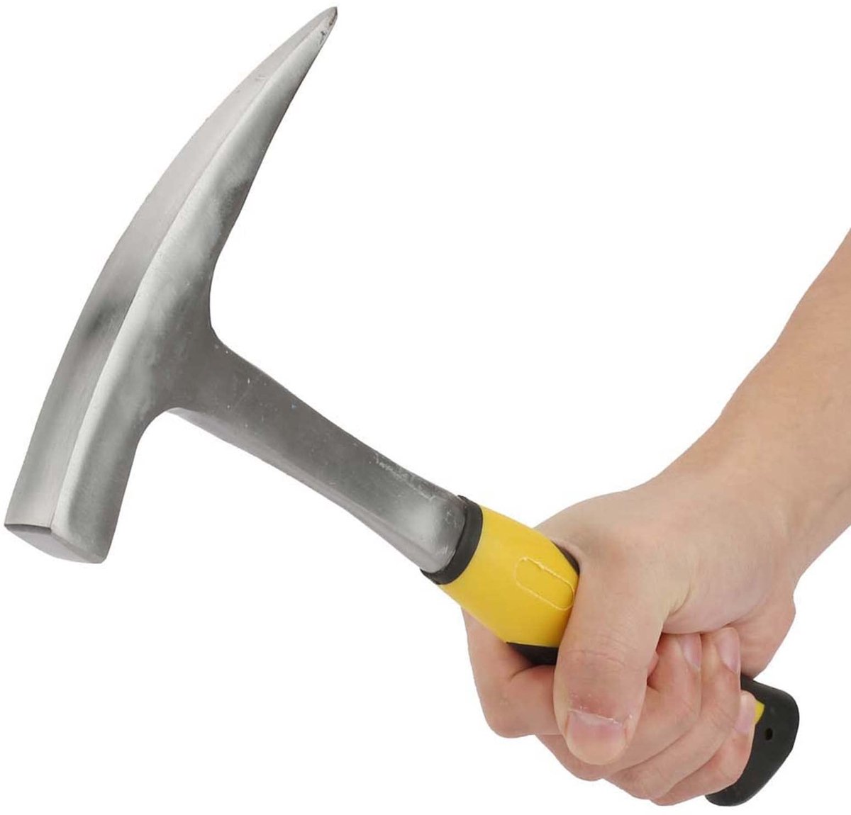 Dailygoods- Geologische Hamer - Spitse Punt - Schokreducerende Grip - Gewicht 804-1028 g - 100% Nieuw - Verhoogd Focuspunt - Steenhamer