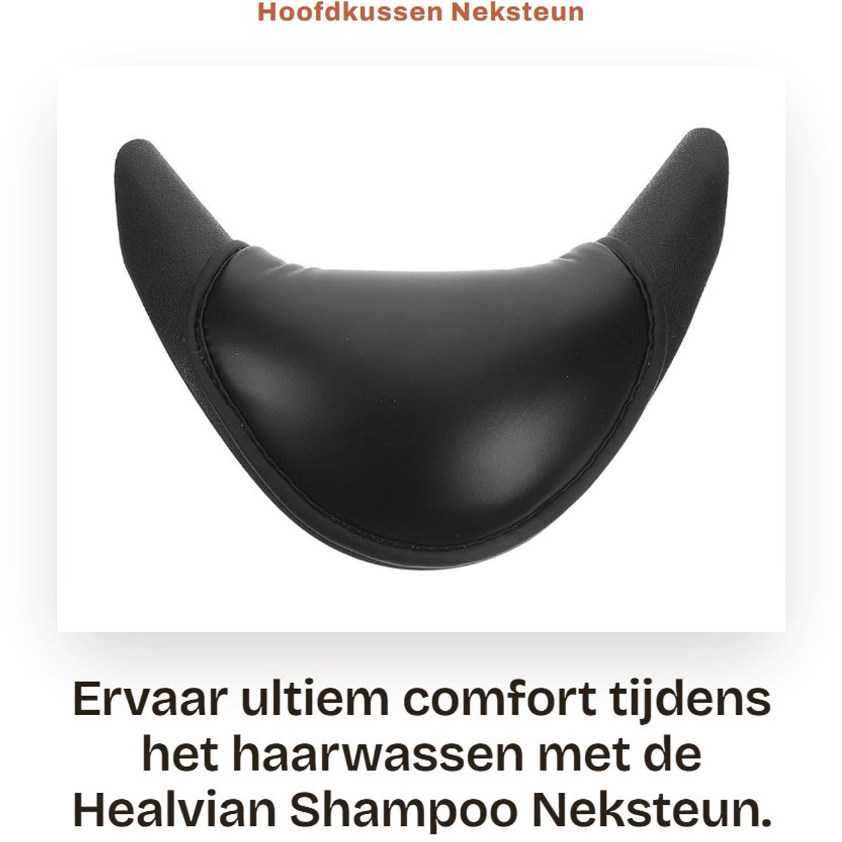 Dailygoods- Shampoo Kussen Ergonomisch - Shampoo Neksteun - Haarwas Kussen - Salon Kussen - Antislip Design - Comfortabel en Herbruikbaar - Halskussen