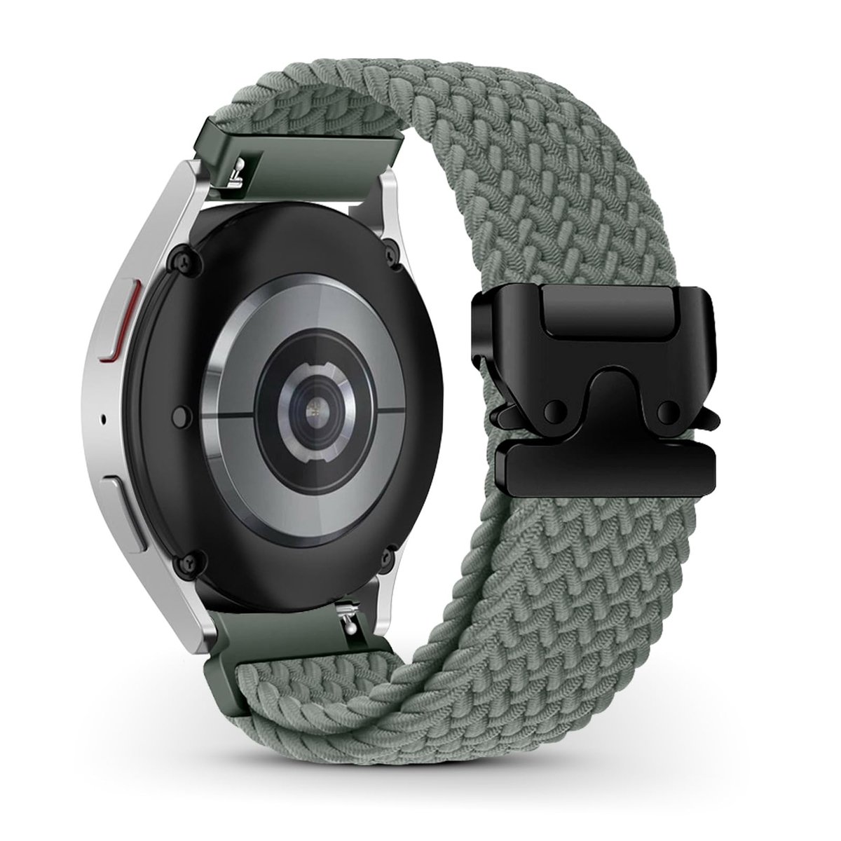 Dailygoods - Nylon Horlogeband voor Diverse Smartwatches 20 mm