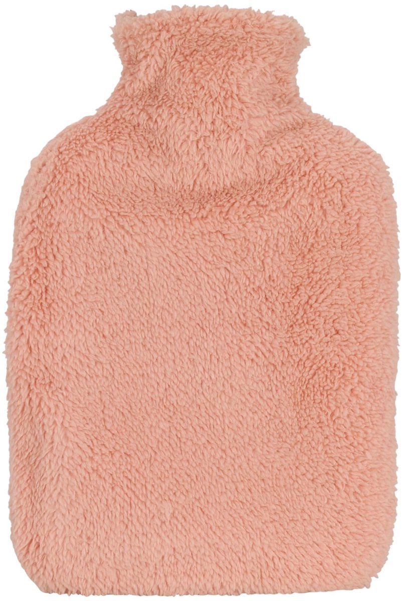 Dailygoods- Warmwaterkruik 1,75 liter - Pluche Hoes - Knuffelwarmwaterkruik - Winteravond Metgezel - Optimale Warmteprestaties - Stijlvol Design - Warmtekruik