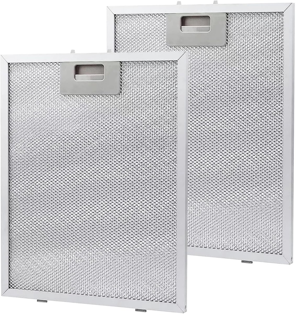 Dailygoods- Vetfilter - 2 Stuks - Aluminiumlegering - 320 x 260 mm - Universeel - Afzuigkapfilter - Duurzaam en efficiënt
