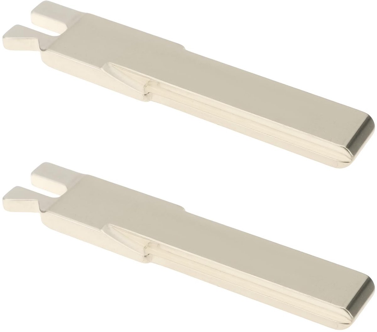 Dailygoods- Autosleutelblad HAA HU66 - Geschikt voor Porsche 911/996/997/987 - 2 Stuks - Duurzaam Metaal - Eenvoudige Vervanging - Autosleutel