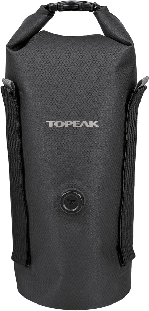 4 Liter Waterdichte Fietstas voor Vork Montage - Roll Top Design met TPU Materiaal en Luchtafvoerklep