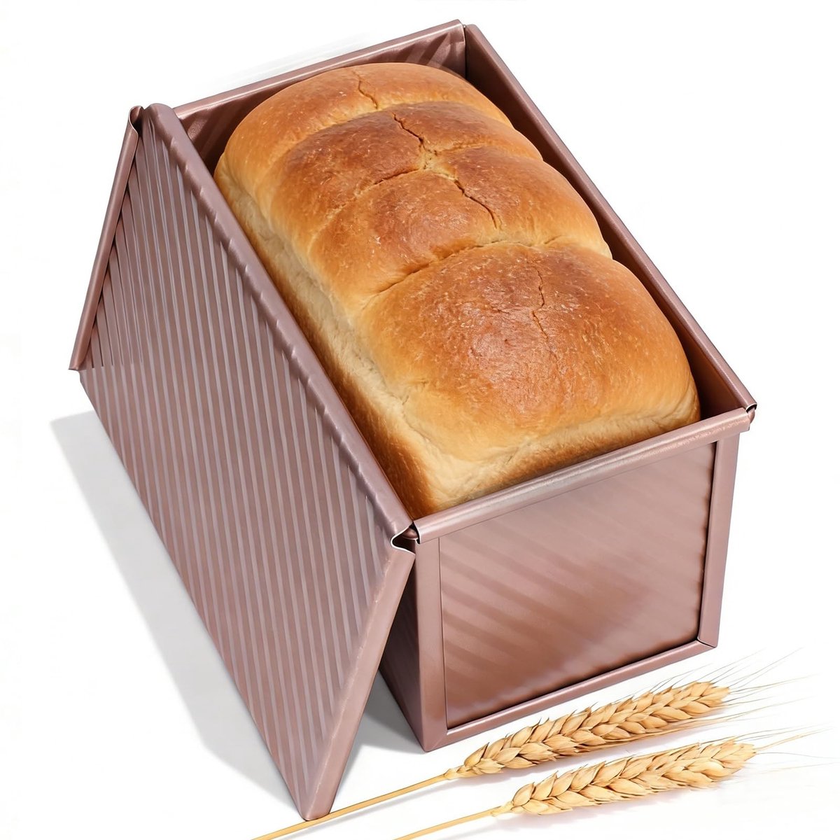 Dailygoods- Bakvorm Brood 2.2Lb Capaciteit - Rechthoekige Bakvorm - Cakevorm - Bakvormen - Uniforme Verwarming - Veilig Ontwerp