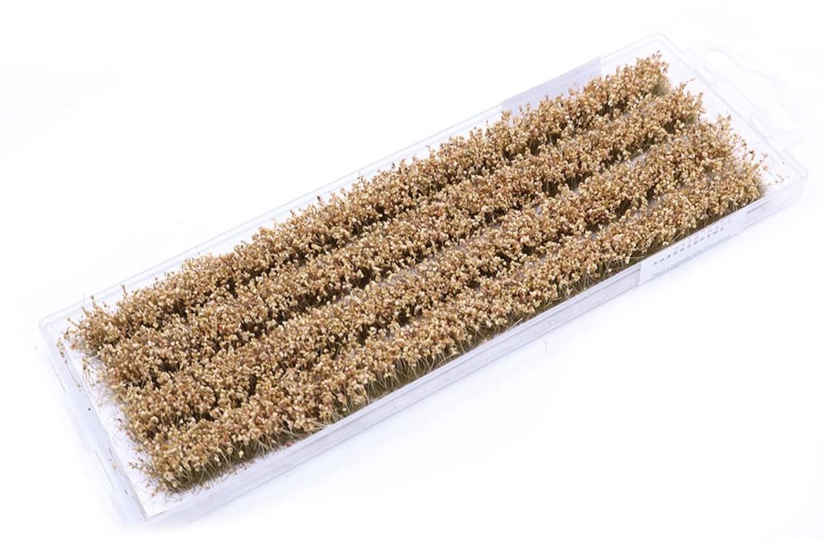 Dailygoods- Kunstgras Realistisch Model - Miniatuur Landschap - Oorlog Speelveld - Rijstveld Scène - DIY Modelspoorbaan - 160mm x 55mm Opbergdoos - Modelgras