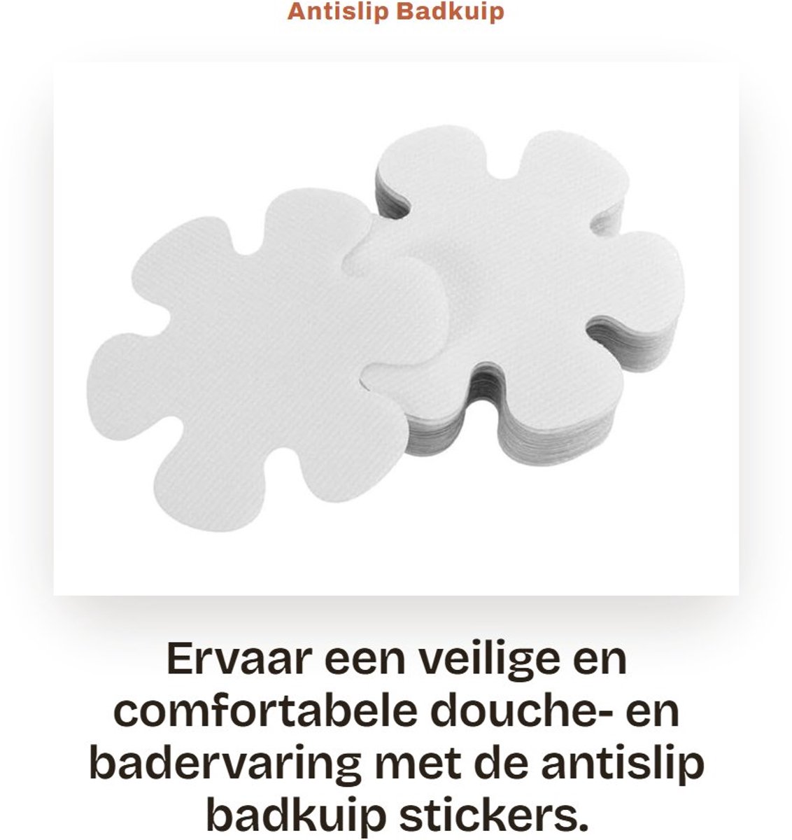 Dailygoods- Badkuip Stickers 20 Stks - Antislip Stickers - Veiligheid Douche - Zelfklevend - Bloemvorm - Duurzaam PEVA