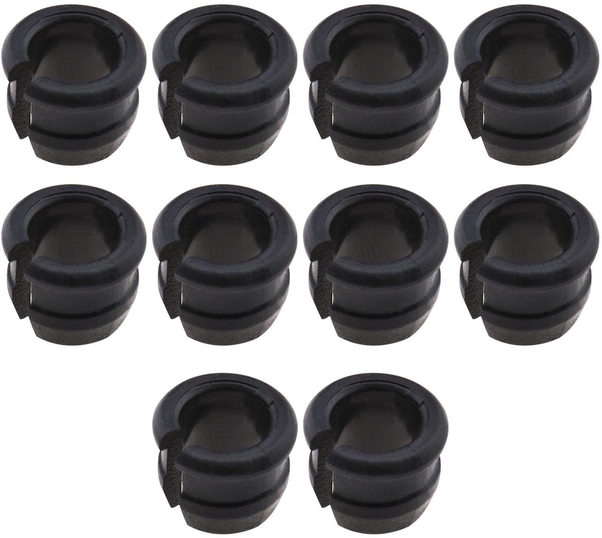 Dailygoods - Fiets Klep Adapter - Amerikaanse Klep naar Franse Klep - 10 Stuks - Zwart - Luchtpomp Adapter - Geschikt voor Fietsen - 10 Stuks