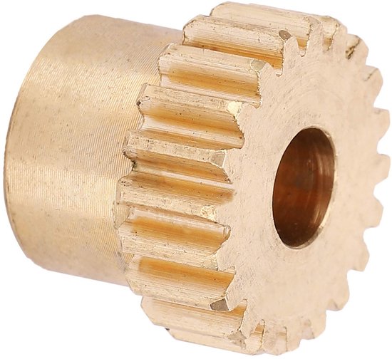 Rondsel 20 Tands - 6 Mm Gat - Modulus 0,8 - Vervanging Robotonderdelen - Hoge Kwaliteit - Nauwkeurige Maat - Tandwiel — afbeelding 3