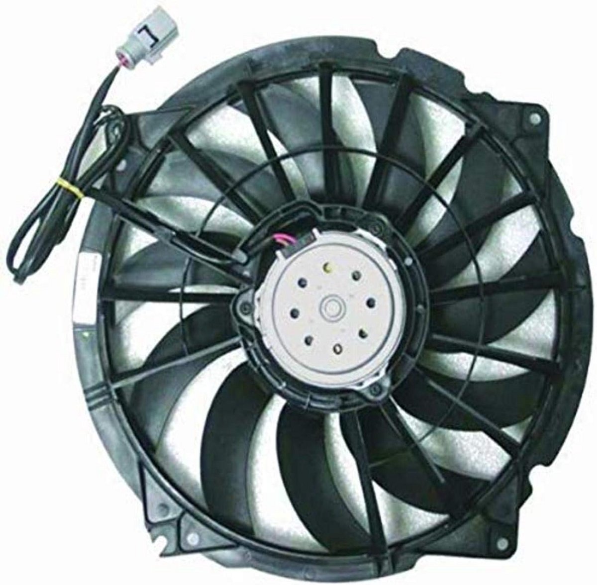 Radiator Ventilator - Koeler Fan - Motor Koeling - Test Gemonteerd - 49.5 cm - Zwart