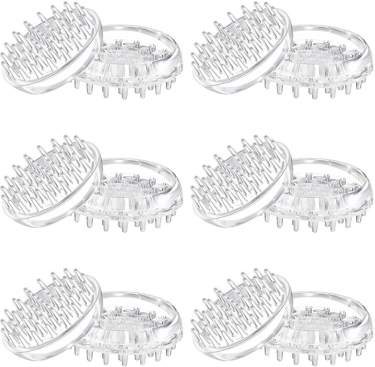 Dailygoods- Zwenkwielen Set van 12 - Antislip Vloerbeschermers - Meubelwielen - Voor Stoelen/Tafels/Sofas - 50mm Rond - Duurzaam en Stabiel - Meubelbeschermers