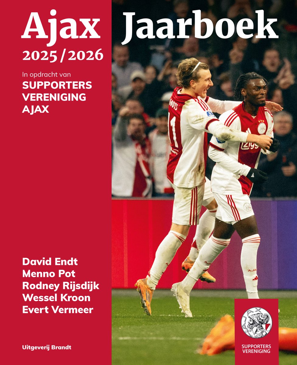 Omslag van Ajax jaarboek 2025-2026