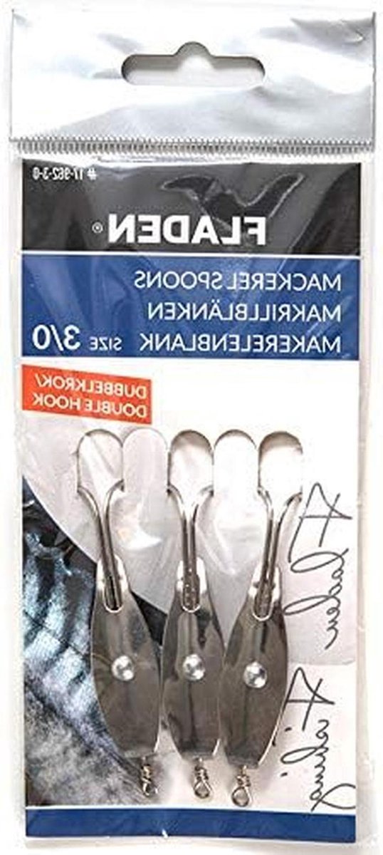 Vliegvis Set - Vliegvis Tuigje - Vissen op Zee - Dubbele Haken - 3 Stuks - Geassorteerd