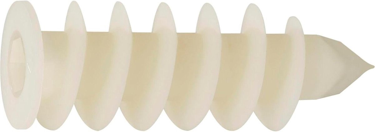 Bevestigingspluggen Nylon - Isolatiepluggen Bevestiging - Isolatie Monteren - Duo-bit Systeem - 25 stuks 95 mm - Metaal