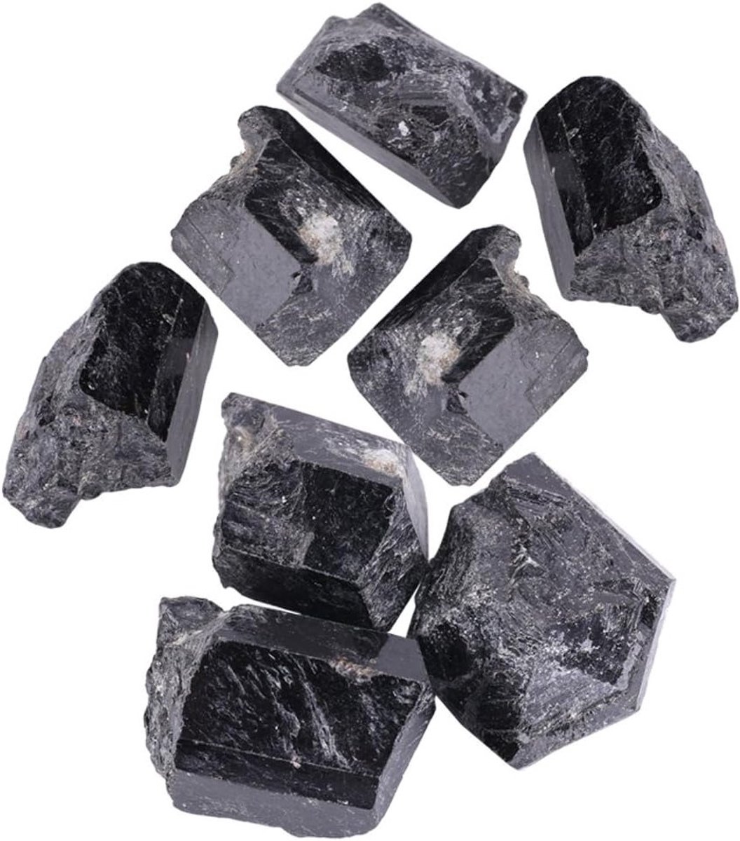 Natuurlijke toermalijn edelsteen, ruwe kwarts kristal voor genezing, 100g mineralen voor chakra balans en energie healing