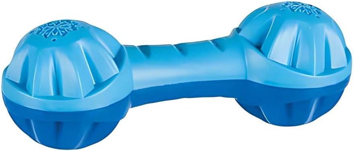 Koele Hantel - Hondenspeeltje TPR - Hond Koel Houden - TPR Oliehouder - 18 cm - Niet van toepassing