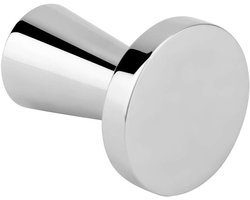 Koffie Tamper - Espresso Verdeler - Consistent Zetten - Roestvrij Staal - 40 mm - Zilver