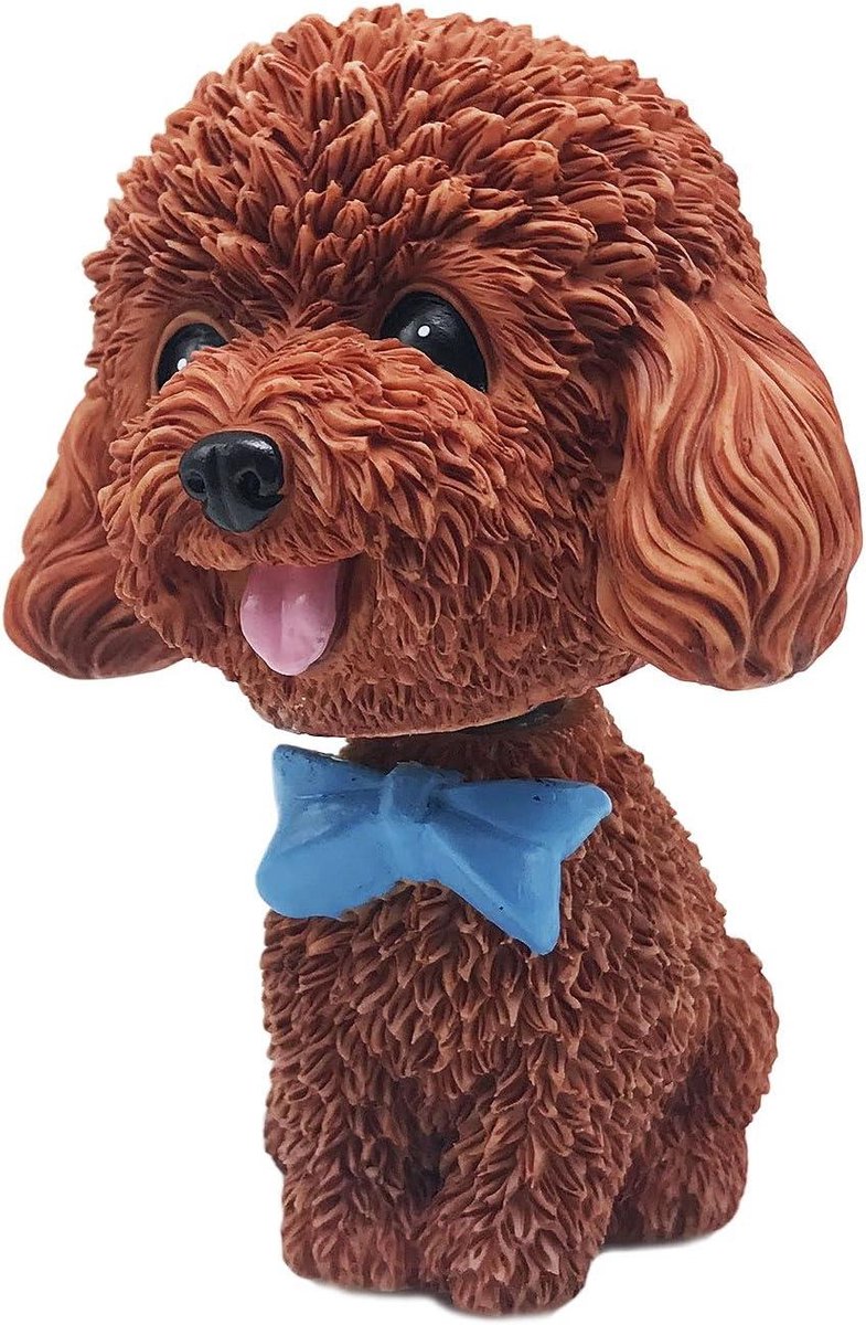 Schuddende Hoofd Hond - Dashboard Hondje Puppy - Auto Decoratie - Hoofd Schuddend Speelgoed - 6.5 cm x 8.5 cm