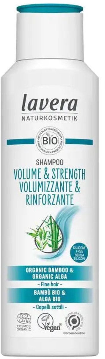 Lavera Shampoo volume & strength 250 Milliliter