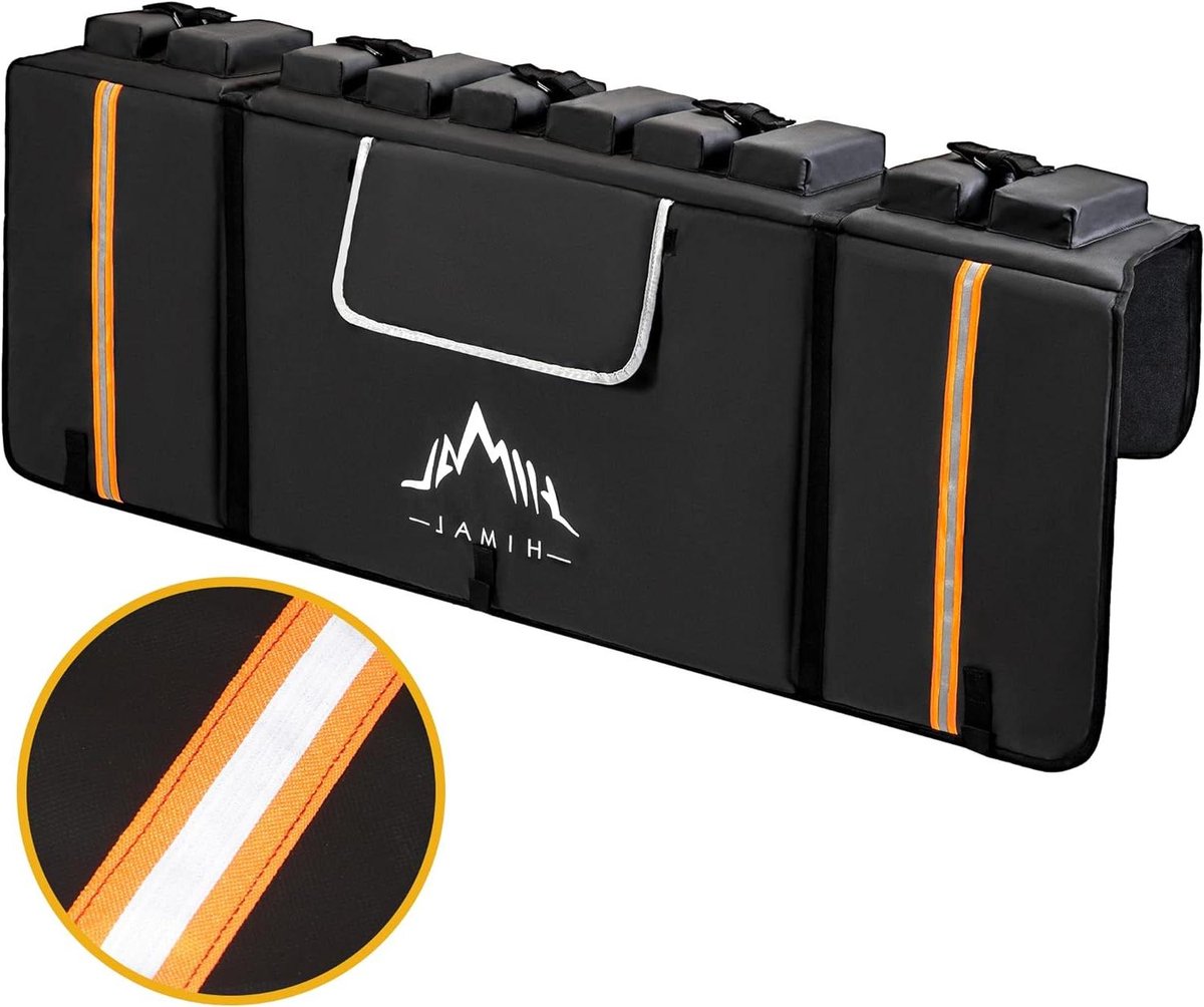 Achterklep Pad - Fietsdrager Achterklep - Fietsen Vervoeren - 5 Fietsen Stabiliteit - 132 cm - Zwart