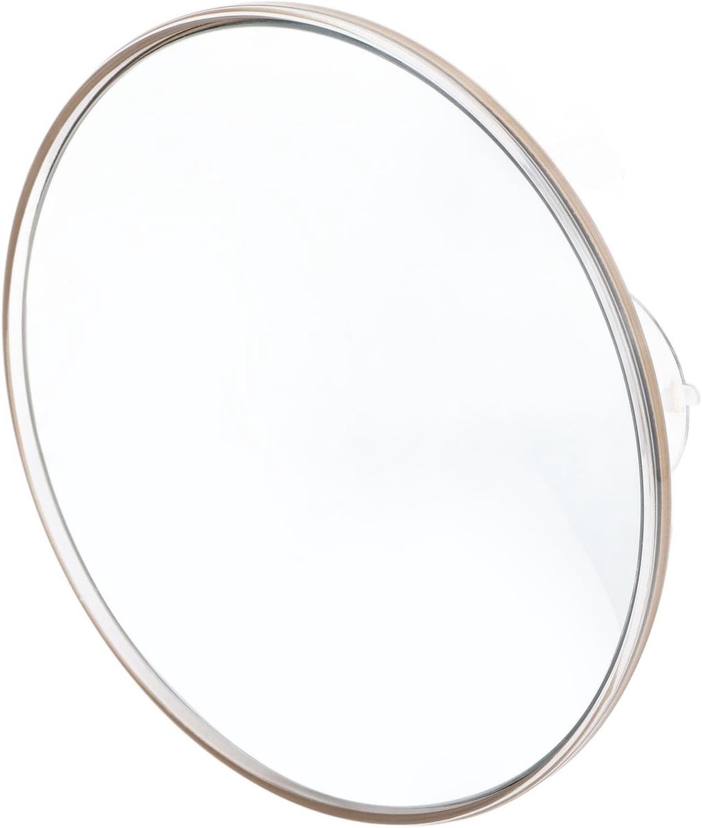 Vergrotende Make-up Spiegel van 30x, 15 cm Ronde Vergrotingsspiegel met 3 Zuignappen voor Make-up, Wenkbrauwen en Reizen