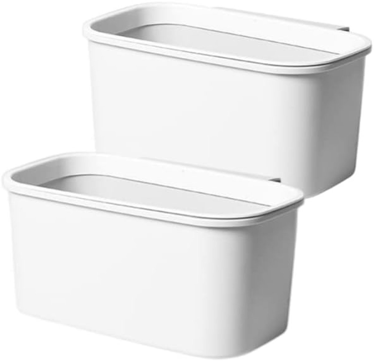 Set van 2 Hangende Kopjeshouders voor Trolley, 10 x 5 x 4,5 cm - Opbergbakken voor Makeup en Kantoorbenodigdheden