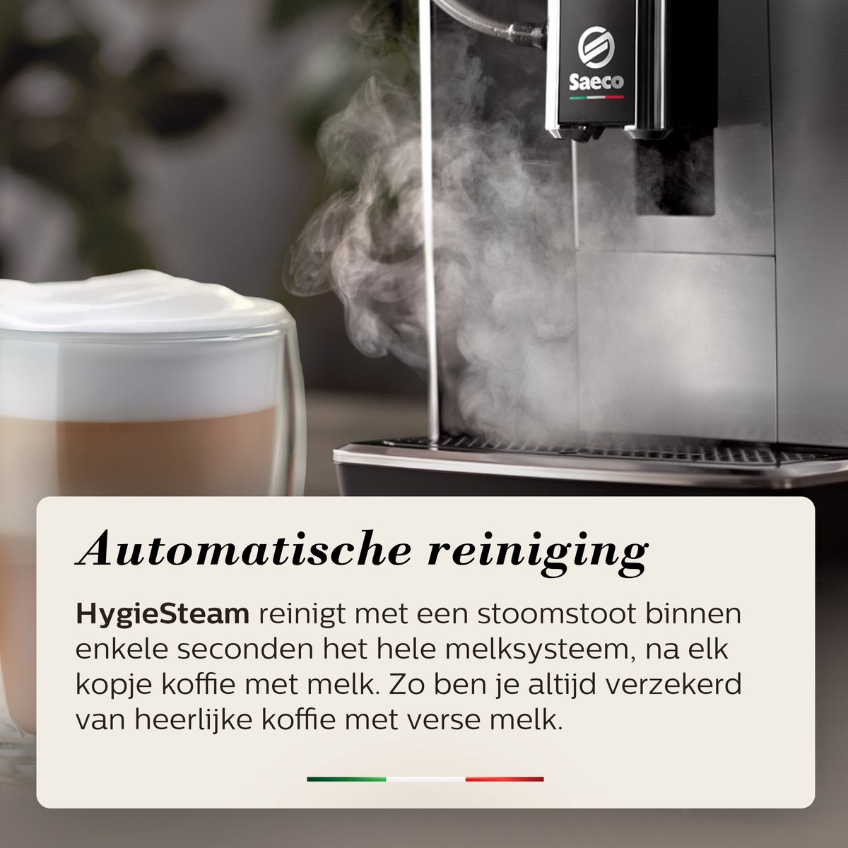 Saeco GranAroma SM6585/00 - Espressomachine - 16 Dranken met melksysteem - Volautomatisch - Koffiemachine met bonen + AquaClean filter - Metaal/Zwart — afbeelding 7