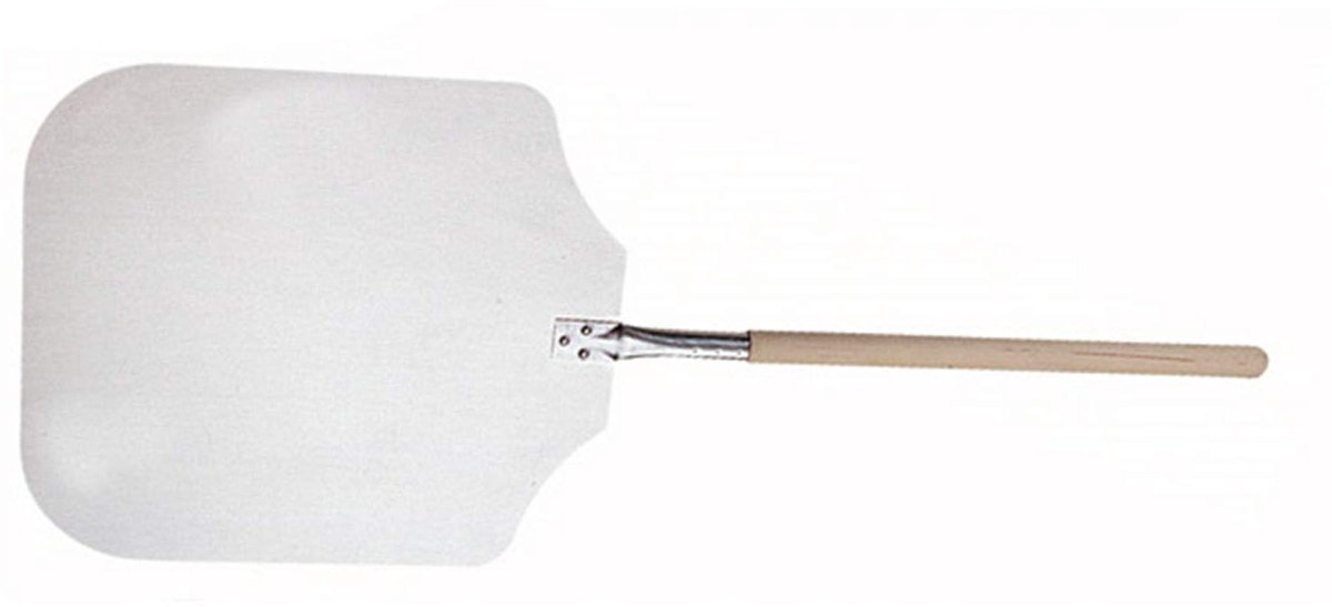 Pizzaschep Aluminium - Pizzaplank Schep - Pizza Bakken - Scherpe Rand - 100 cm - Zilver