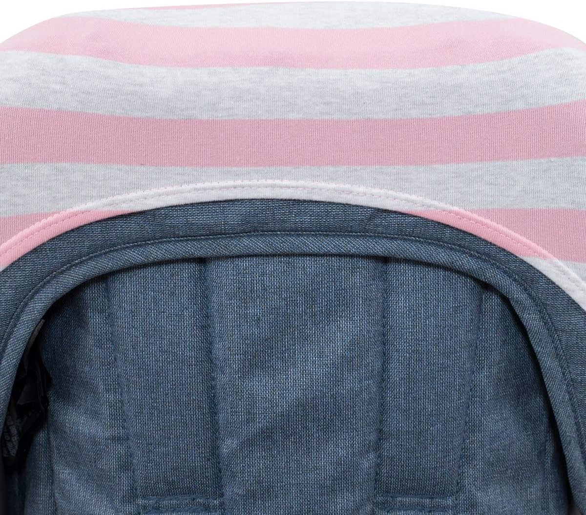 Matras Bugaboo Donkey - Baby matras inleg - Kinderwagen comfort - Ademend katoen - Bugaboo Donkey - Roze ISLAND thumbnail 5