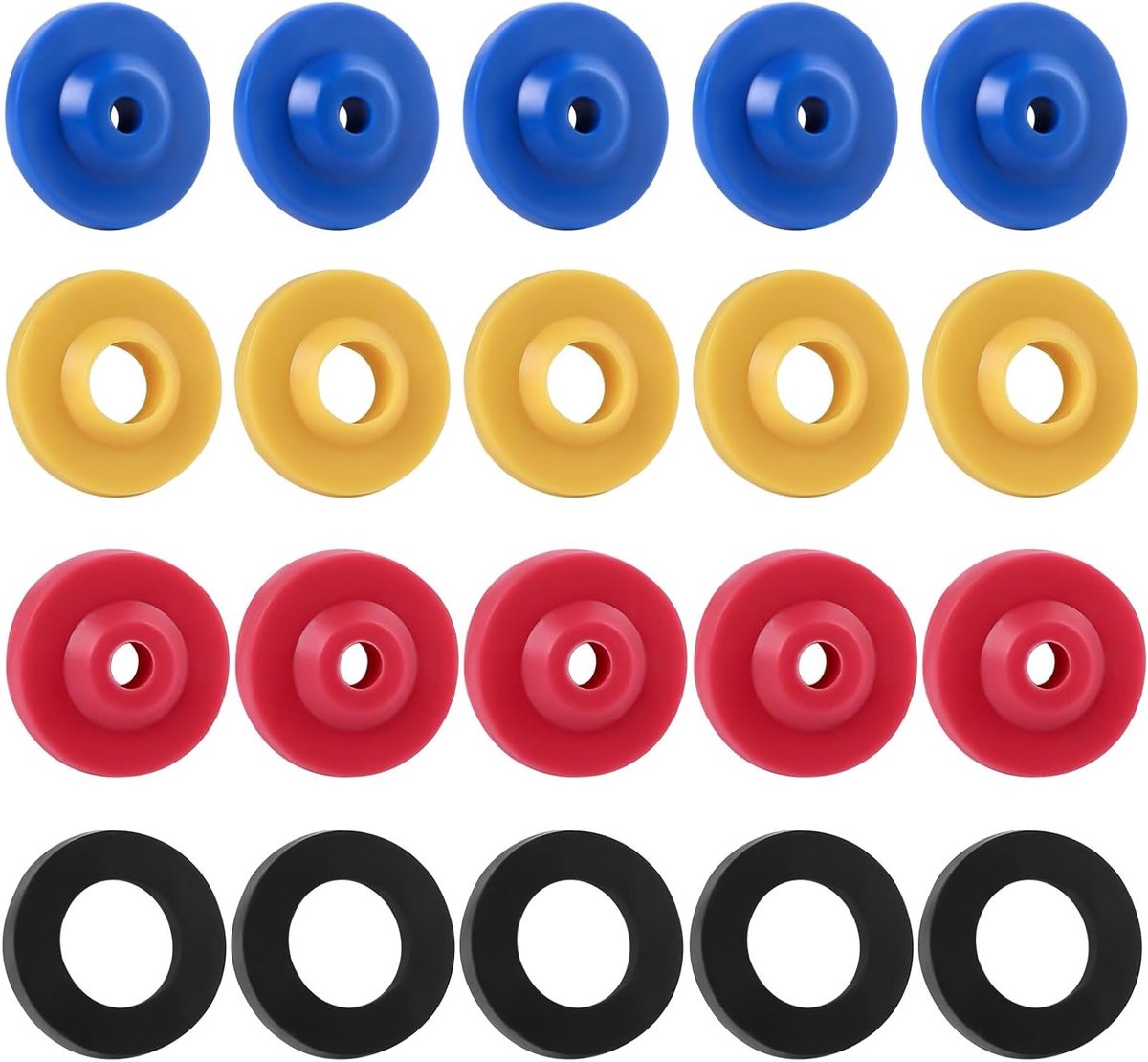 20 Stuks Silicone Douche Slang Doorstroombegrenzer voor Waterbesparing en Efficiënt Gebruik van Douchewater