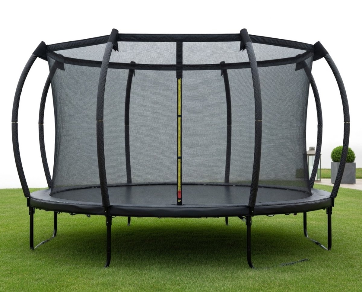 Vervangingsnet voor Trampoline 6- en 8-palen – Weerbestendig Veiligheidsnet voor Tuintrampoline – Duurzaam Nylon, Kindvriendelijke Bescherming – Eenvoudige Installatie – MedaHomeStore