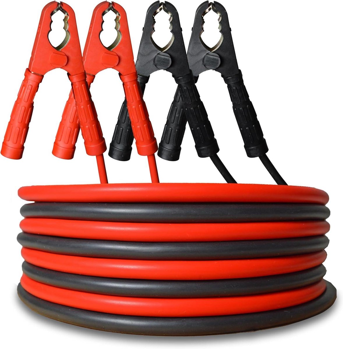 Startkabels - Booster kabels - Accu starten - Volledig koper - 4 meter - Zwart