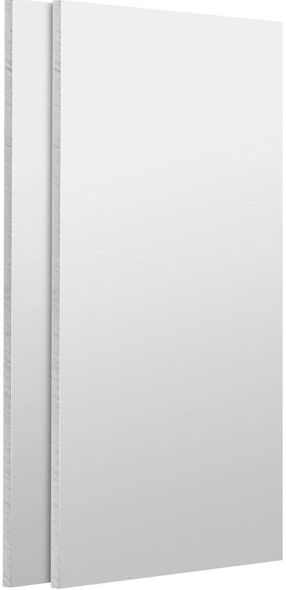Aluminium Plaat - Metaalplaat Aluminium - Industriële Toepassingen - 6061 T651 Legering - 152 x 406 x 6 mm - Aluminiumkleur
