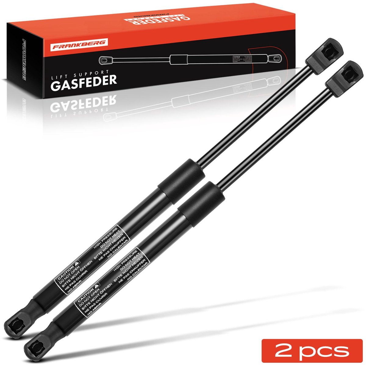 Frankberg 2x gasveer demper klep voor Rover Streetwise hatchback
