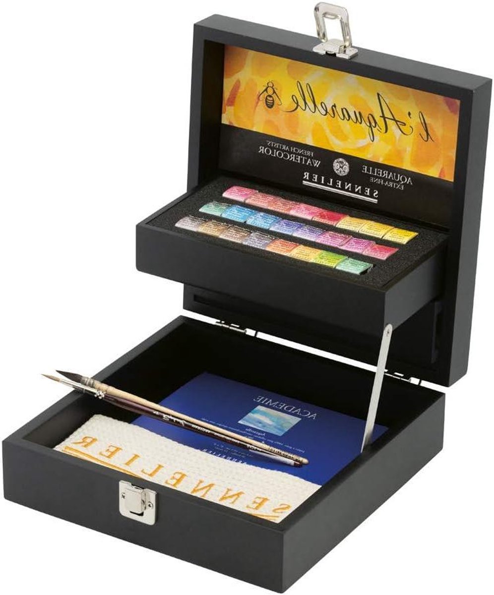 Aquarel Verf Set - Kunstenaar Verf - Schilderen Thuis - Honing Formule - 28 Stuks - Meerkleurig