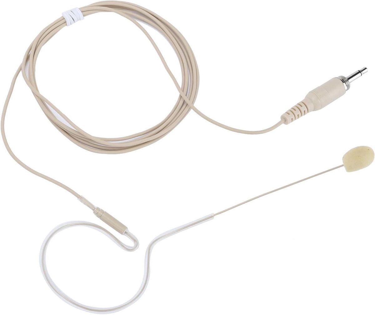 Headset Microfoon - Oorhaak Microfoon - Muzikanten Zangers - Ergonomisch Enkel Oor - Lichtgewicht - Transparant