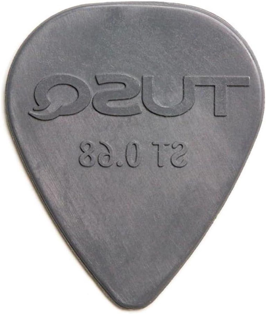 Gitaar Plectrums - Dunne Picks - Muziek Maken - Standaard Vorm - 6 Stuks - Grijs