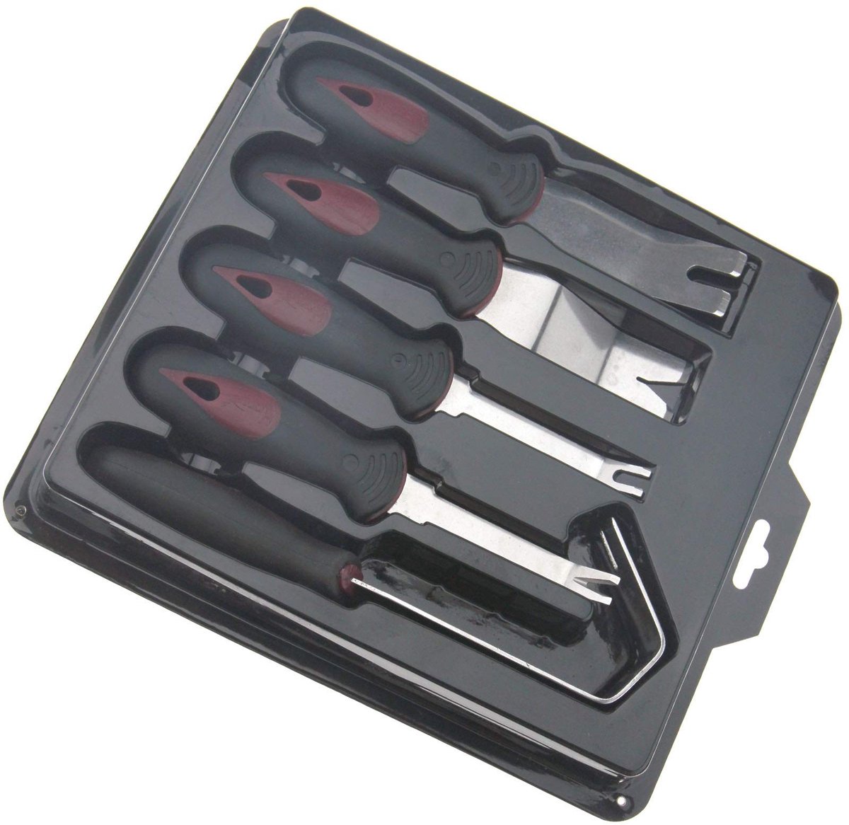 Store_7 - Metal Car Removal Tool - Auto Deur Paneel Verwijder Tool - 5-delige Set - Trim Tool - Handig voor Auto-onderhoud - Geschikt voor Diverse ...