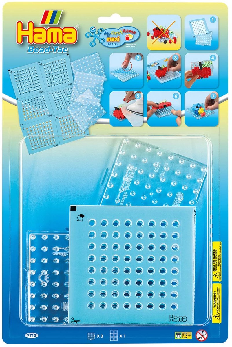 Hama strijkkralenbordjes Maxi set - creatieve speelgoed accessoires.