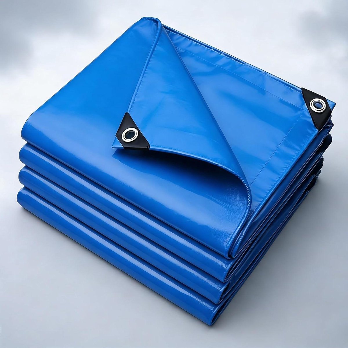 Multifunctioneel Zeil - Afdekzeil Zonnedoek - Bescherming Buiten - Waterdicht Scheurvast - 220x220cm - Blauw